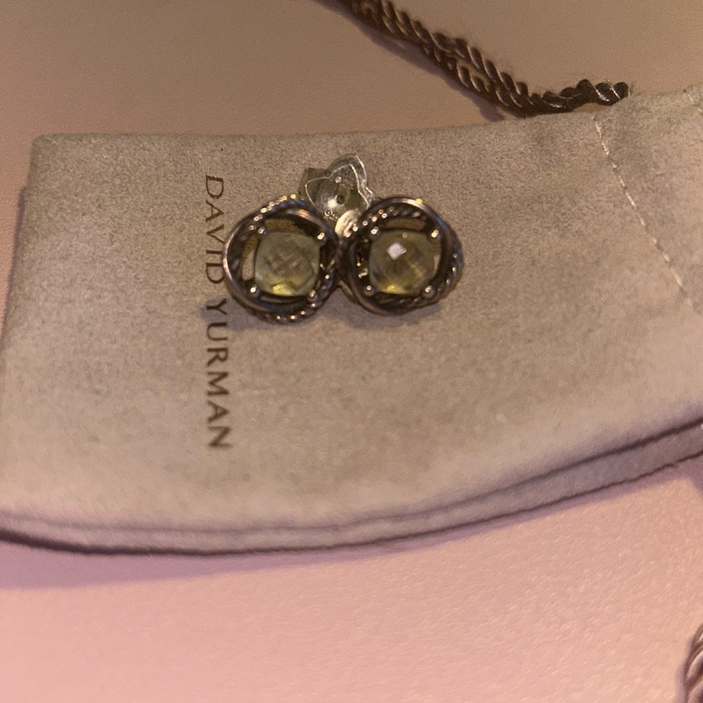 David Yurman Authentic infinity earrings